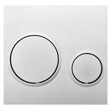 Product image of SCHWAB P47-0110-0253 VELA, matt chrome ავზის ჩამრეცხი ღილაკი