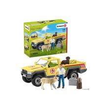 Product image of SCHLEICH Farm World - Veterinarian Visit at the Farm სათამაშო ფიგურა