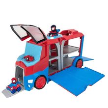 Product image of JASWARES სპაიდერმენის ტრანსპორტერი მანქანა ფიგურით