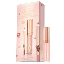 Product image of Charlotte Tilbury Glossy Lip Duo Fresh Pink სასაჩუქრე ნაკრები