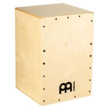 Product image of Meinl Pickup SNARECRAFT Cajon Black Natural Frontplate კახონი