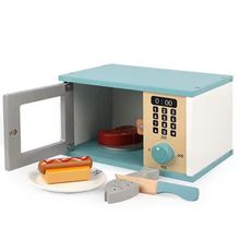 Product image of Wooden Microwave სათამაშო მიკროტალღური ღუმელი