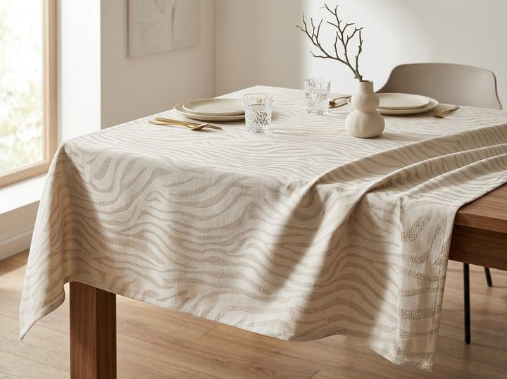 zebra-jacquard-tablecloth-140x140-cream-magidis-gadasafarebeli-photo-2