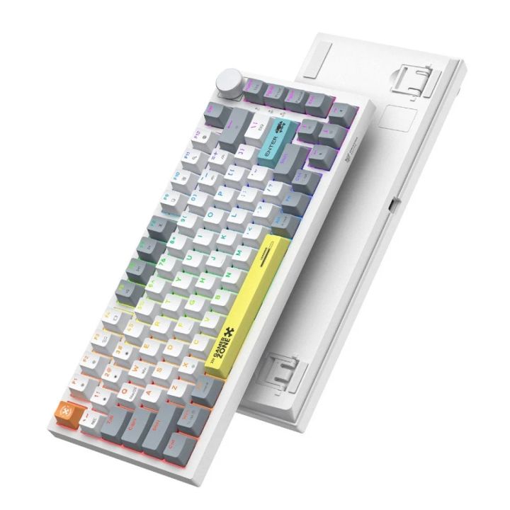 onikuma-g52-wired-gaming-keyboard-whiteyellow-meqanikuri-gaming-klaviatura-photo-2
