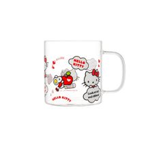 Product image of MINISO Hello Kitty Apple Collection Glass Mug ჭიქა 420 მლ