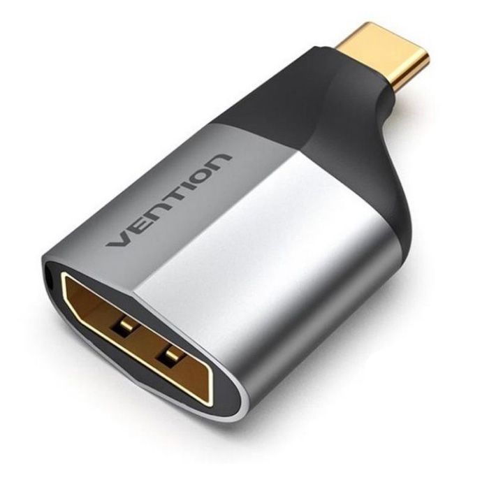 vention-tcch0-type-c-to-dp-adapter-gray-metal-type
