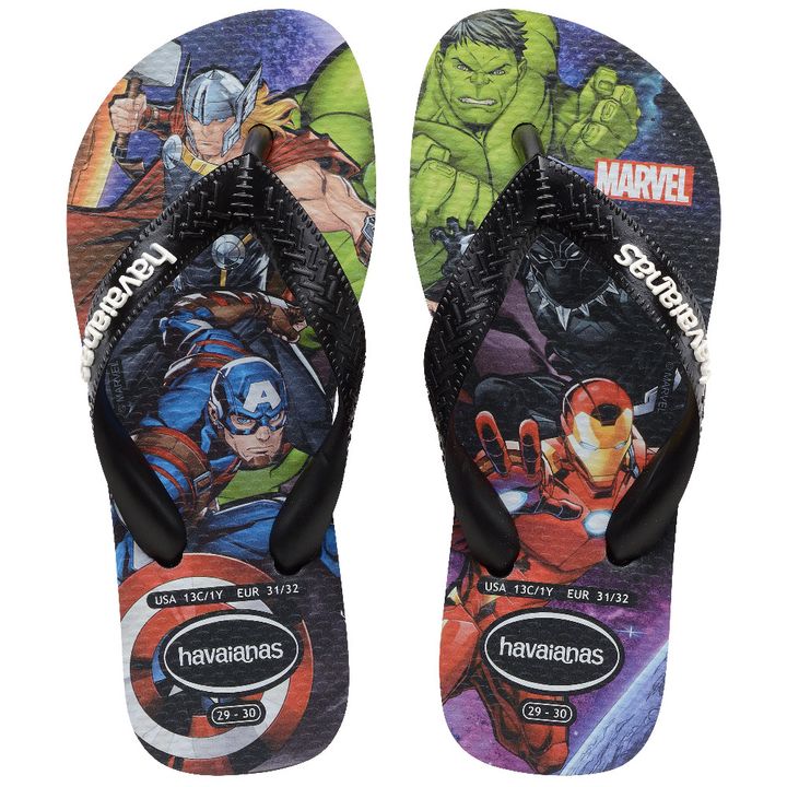 havaianas-kids-top-marvel-ii-unisex-shlapunebi