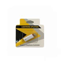 Product image of Lightning spliter to 3.5mm jack ყურსასმენის გადამყვანი
