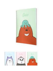 Product image of We Bare Bears-Wirebound Book (Large) ბლოკნოტი