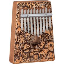 Product image of Sela Art Series Kalimba 10 Little Monster Laser კალიმბა