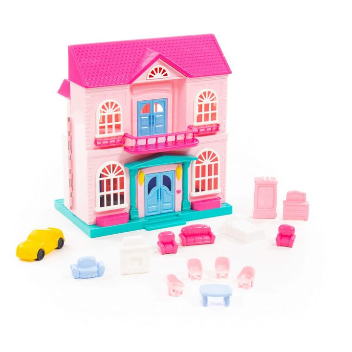 polesie-sophie-doll-house-with-car-satamasho-tojinas-sakhli-photo-4