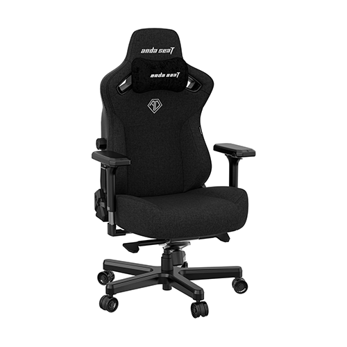 andaseat-kaiser-3-fabric-l-size-black-gaming-savardzeli-photo-2
