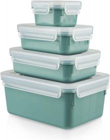 Product image of ნაკრები საკვები კონტეინერების, მწვანე, Master Seal Color Edition TEFAL N1031010