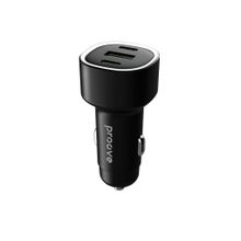 Product image of Car Charger Proove Flash 60W (2*Type-C + USB) black