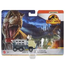 Product image of Matchbox Jurassic World Dino Transporter ტრანსფორმერი მანქანა