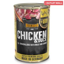 Product image of Belcando Chicken & Duck With Millet and Carrots 400გრ ძაღლის სველი საკვები