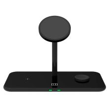 Product image of PW3R 3-in-1 Wireless Desktop Charger უსადენო დამტენი
