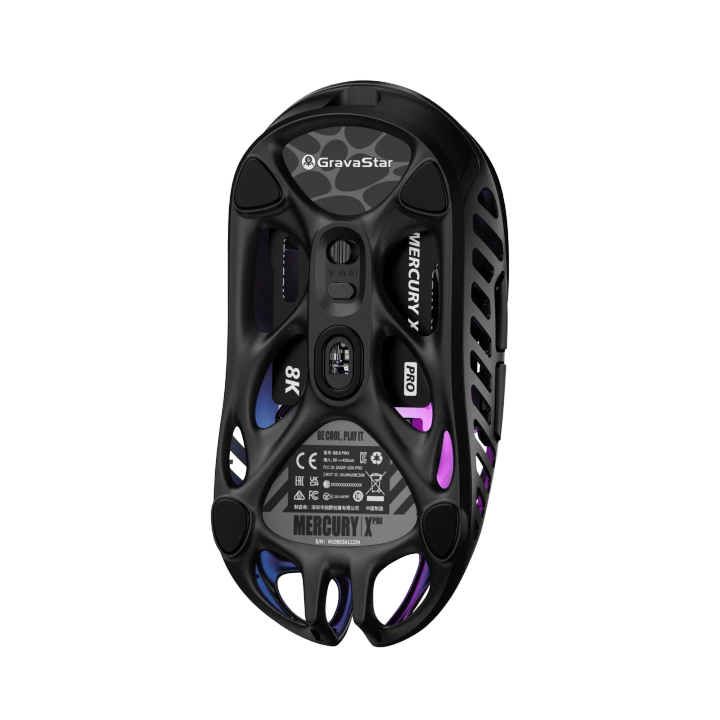 gravastar-mercury-xpro-wireless-gaming-mouse-8k-dongle-model-gsxproblk-galaxy-black-high-polling-rate-up-to-8000hz-with-8k-dongle-photo-2