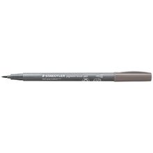 Product image of Staedtler Pigment Brush Pen Warm Grey Med ხატვის მარკერი