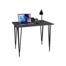 Product image of სამუშაო მაგიდა ნაცრისფერი პირამიდის ფეხებით  (ანტრაციტი)  (FD-6090PLSD-007)