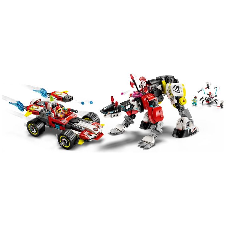 asatsqobi-konstruqtsia-lego-71497-dreamzzz-coopers-tiger-mech-zeros-hot-rod-car-photo-2