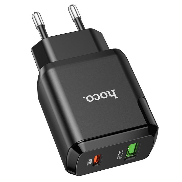 hoco-n5-favor-dual-port-pd20wqc30-chargereu-black-photo-3