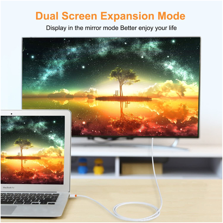 cabletime-ct-av588-02g-w1-mini-displayport-to-displayport-cable-cabletime-mini-dp-to-dp-cable-adapter-4k-resolution-ready-white-photo-3