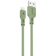 Product image of Cable Proove Rebirth USB to Lightning 2.4A (1m) green