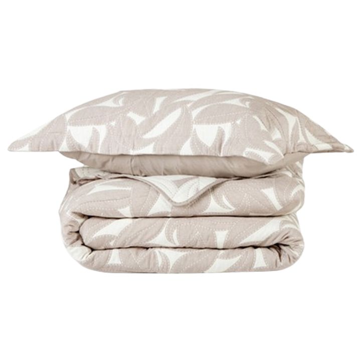 manamo-leaves-jacquard-bedspread-set-satsolis-gadasafarebeli