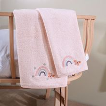 Product image of Manamo Butterfly & Rainbows ჩვილის აბაზანის პირსახოცი