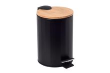 Product image of ნაგვის ურნა Bisk Bamboo Black 3L