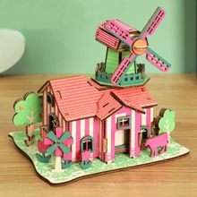 Product image of 3D wooden puzzle B-030