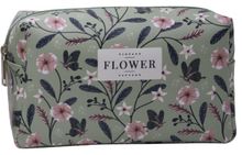 Product image of MINISO Green Wilderness Floral Rectangular Cosmetic Bag კოსმეტიკის ჩანთა