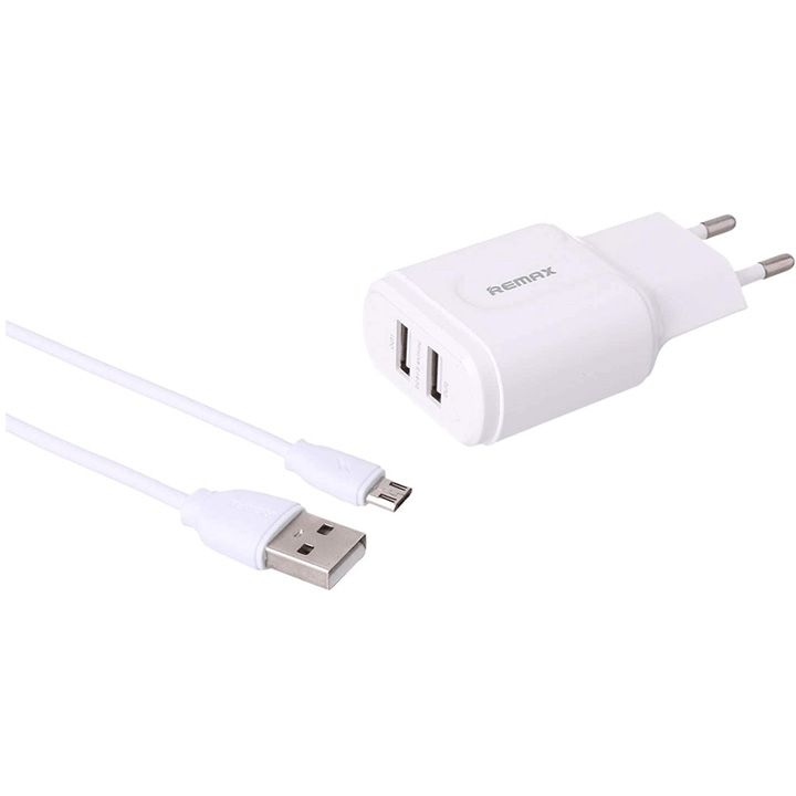 remax-24a-2usb-charger-set-with-cable-rp-u22-eu-micro-usb---white