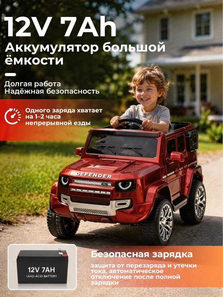 sabavshvo-eleqtro-jipi-range-rover-w1688-r4-dzrava-12v-photo-3