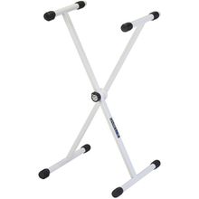 Product image of QUIKLOK T10 WH T-ReX Single Braced Single Tier Keyboard Stand კლავიშის სადგამი