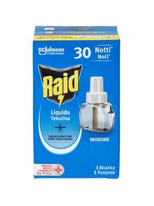 Product image of Raid კოღოს საწინააღმდეგო სათადარიგო სითხე 30 ღამე NC1 1ც