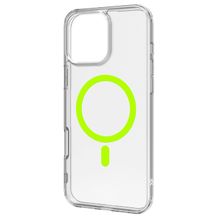 Product image of Mobile Phone Case/ Celly GELSKINMAG For iPhone 16 Pro Max With Magsafe case Transparent/Green