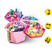 Product image of Sluban Bucket ვარდისფერი ასაწყობი ბლოკები