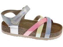 Product image of Beppi 2190110 ფეხსაცმელი სანდალი ვერცხლისფერი, ვარდისფერი, ყვითელი