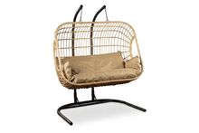 Product image of COMFORT ROOM 2 ადგილიანი თურქული ბუდე საქანელა კრემისფერი