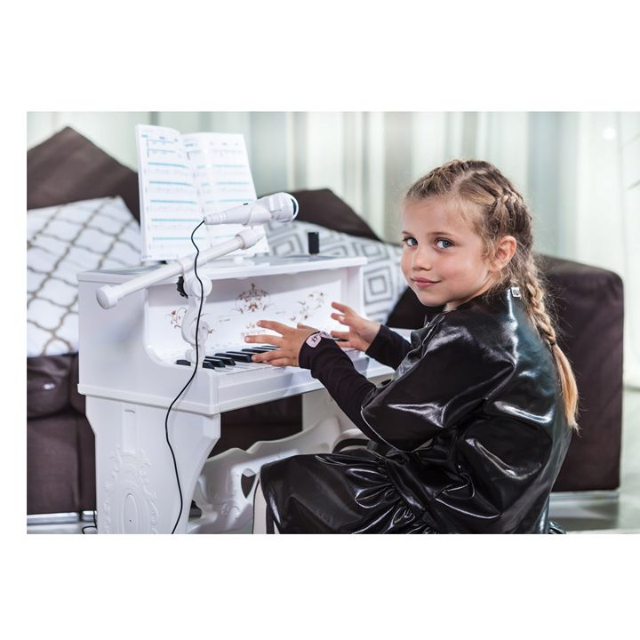bontempi-eleqtro-tetri-pianino-37-klavishi-usadeno-mikrofonit-da-skamit-photo-4
