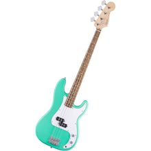Product image of Fender Debut Collection™ Precision Bass®, Laurel Fingerboard, White Pickguard, Sea Foam Green ბას გიტარა