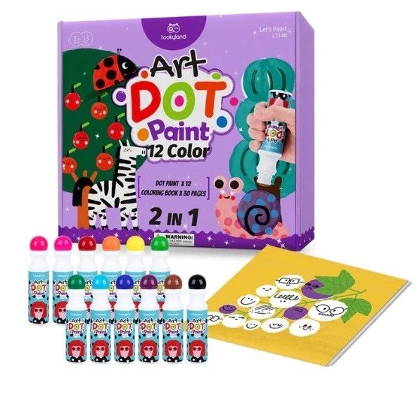 dot-paint-12-color-ferta-didi-dghesastsauli