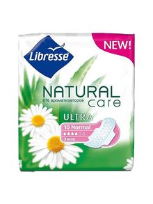 Product image of Libresse საფენი ნატურალ ქეარ ულტრა ნორმალი 4წ 10ც