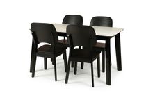 Product image of COMFORT ROOM გრანიტის მაგიდა 140*80-ზე და 4 ხის სკამი