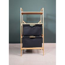 Product image of Nisse 44x33x96სმ ეტაჟერი 2 უჯრით