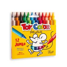 Product image of ToyColor ცვილის პასტელი 12