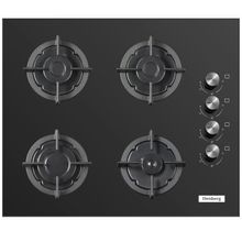 Product image of ELENBERG EBG-6400YB BLACK ჩასაშენებელი გაზის ქურის ზედაპირი
