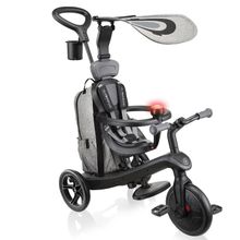 Product image of Globber EXPLORER TRIKE 4in1 DELUXE PLAY-black gray საბავშვო ველოსიპედი